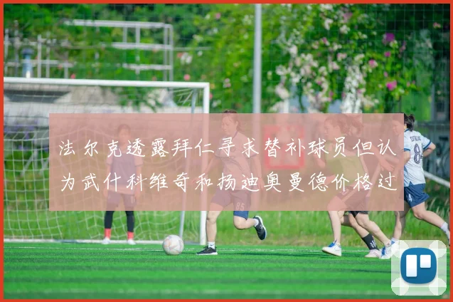 法尔克透露拜仁寻求替补球员但认为武什科维奇和扬迪奥曼德价格过高