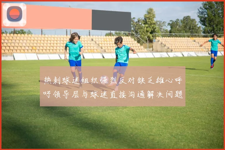 热刺球迷组织强烈反对缺乏雄心呼吁领导层与球迷直接沟通解决问题